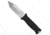 Takumitak Fulcrum Fixed Blade Knife, 4.5in, D2, Tanto, G10 Handle, Silver, TKF201SL