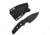 Takumitak Golden Ratio Fixed Blade Knife, 2.5 in Blade , 3cr13, Black, TKF3S03