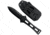 Takumitak Hidden Anger Fixed Blade Knife, 3.5in, D2, Spear Point, G10 Handle, Black, TKF205BK