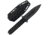 Takumitak Hitter Fixed Blade Knife, 5.5in, D2, Spear Point, G10 Handle, Black Stonewash, TKF214SW