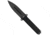 Takumitak Hitter Fixed Blade Knife, 5.5in, D2, Spear Point, G10 Handle, Black Stonewash, TKF214SW