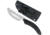 Takumitak Hunter Fixed Blade Knife, 4.5in, D2, Straight Back, G10 Handle, Silver, TKF207SL