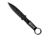 Takumitak Missing Screw Fixed Blade Knife, 4 in Blade, 3cr13, Black, TKF302