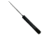 Takumitak Muted Fixed Blade Knife, 3 in Blade , 3cr13, Black, TKF3S06