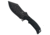 Takumitak Neuter Fixed Blade Knife, 4.5 in Blade , 3cr13, Black, TKF319