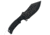 Takumitak Neuter Fixed Blade Knife, 4.5 in Blade , 3cr13, Black, TKF319