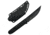 Takumitak Ninja Fixed Blade Knife, 4.25 in Blade , 3cr13, Black, TKF313