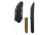 Takumitak Ninja Fixed Blade Knife, 4.25 in Blade , 3cr13, Black, TKF313