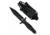 Takumitak Protector Fixed Blade Knife, 4.5 in, 3cr13, Black, TKF303