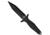 Takumitak Protector Fixed Blade Knife, 4.5 in, 3cr13, Black, TKF303