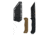 Takumitak Scalpel Fixed Blade Knife, 4.5 in Blade , 3cr13, Black, TKF312