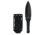 Takumitak Sentinel Fixed Blade Knife, 5.5in, D2, Spear Point, G10 Handle, Black, TKF203BK
