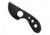 Takumitak Skinner Fixed Blade Knife, 2.5 in Blade , 3cr13, Black, TKF3S01