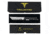 Takumitak Solution Fixed Blade Knife, 5.75in, D2, Tanto, G10 Handle, Silver, TKF216SL