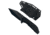 Takumitak Terminal Fixed Blade Knife, 4 in Blade , 3cr13, Black, TKF320
