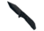 Takumitak Terminal Fixed Blade Knife, 4 in Blade , 3cr13, Black, TKF320
