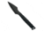 Takumitak Twisted Fixed Blade Knife, 4 in Blade , 3cr13, Black, TKF310