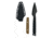 Takumitak Twisted Fixed Blade Knife, 4 in Blade , 3cr13, Black, TKF310