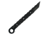 Takumitak Utility Fixed Blade Knife, 1.75 in Blade , 3cr13, Black, TKF3S05