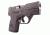 Fits Beretta Nano, Black, Rubber