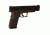 Talon Grips Handgun Grip, Springfield Armory XD .357 SIG/XD .40 S&amp;W/XD 9mm, Granulate, Black, 202G