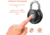 Tapplock One Plus Smart Fingerprint Padlock, Midnight Black, 1000002