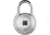 Tapplock One Plus Smart Fingerprint Padlock, Sterling Silver, 1000001