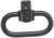 Tdi Arms Quick Release Heavy Duty Push Button Sling Swivel, Black, Small, PBSS