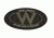 Team Wendy 'W'' Logo Patch 2in x 3in, Brown, C390-CB-2