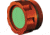 TEC Accessories D-Cache Storage Glow Cap, Aluminum, 7.87in Overall, Green Embrite Glow Insert Bottom Cap, DCSC-GLO-G