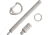 TEC Accessories PicoPen Stainless Steel Pen w/Attachment Rings TEC01