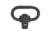 T10 Heavy-Duty QD Sling Swivel, Push Button, Black Nitride, Black Nitride, QD-HD-PB-BLKNI