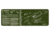 Tekmat Armorers Bench Mat 12''x36'' M1 Garand Olive Drab