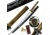 Ten Ryu Fixed Blade, 41in, Carbon Steel Blade, Brown Cord Wrapped With Real Ray Skin Handle MC-3060