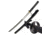 Ten Ryu Fixed Blade, 42in, 1045 Carbon Steel Blade, Black Cord Wrapped Handle TR-038