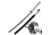 Ten Ryu Fixed Blade, 42in, 1045 Carbon Steel Blade, White Cord Wrapped Handle TR-037