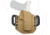 Texas 1836 KYDEX Oathkeeper Gen II - Open Top OWB Kydex Holster, Right Hand, Smith &amp; Wesson M&amp;P 380 Shield, With No Attachment, Coyote Brown, OATHKEEPER-GEN2-1047