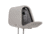 The Headrest Safe Co. The Vulcan Bundle Right-Hand Driver Bundle, Leatherette, Light Gray, HRBUNLGL01RH