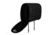 The Headrest Safe Co. The Headrest Slide Unit, Cloth, Black, HRSLIDEBC02