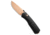 The James Brand The James Brand The Carter Ambi-Slider Knife Black G-10 2.8" Rose Gold, Black, VG10, adult, BHQ-195317