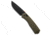 The James Brand The James Brand The Carter XL Ambi-Slider Knife OD Green G-10 3.25" Black, OD Green, VG10, adult, BHQ-195319