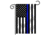 Thin Blue Line American Garden Flag, 12.5 X 18 Inches, Thin Blue Line - GARDEN-AMERICAN-BLUE