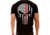 Thin Blue Line Men's T-shirt - Skull Thin Red Line - TRL-SKULL-XXXXL