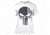 Thin Blue Line Men's T-shirt - Skull , White - TBL-SKULL-WHITE-XXL