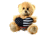 Thin Blue Line Teddy Bear - Thin Red Line Heart - TRL-TED-BEAR