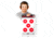 Thompson Target Bright Lightning 12.5x19in Paper Shooting Targets, 30 Pack, Red, Large, 6801-30