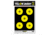Thompson Target Yellow Jacket 12.5x19 Paper Shooting Targets, 30 Pack, Yellow, Large, 9999-30