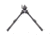 Tier One Atac Bipod - Carbon QD Picatinny Tilt Only 9in, Grey, T1ATACC-LTPIC