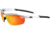 Tifosi Optics Veloce w/ AC Red, Clear, Smoke/Red Glare Guard Lenses, White/Black Frame 1040104803