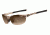 Tifosi Wisp Sunglasses - Crystal Brown Frame, Brown Gradient/AC Red/Clear Lenses 0040104702